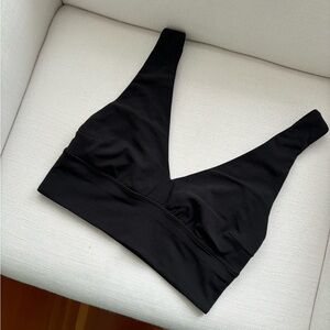 Lululemon Black V-Neck Sports Bra